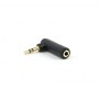 Cablexpert | Right angle adapter | Mini-phone stereo 3.5 mm | Male | Female | Mini-phone stereo 3.5 mm - 2